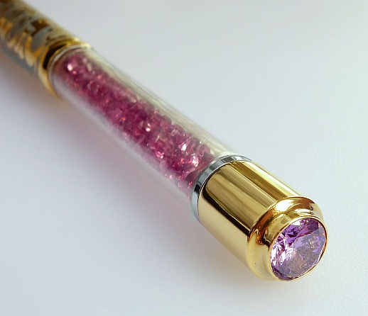 Ручка с кристаллами