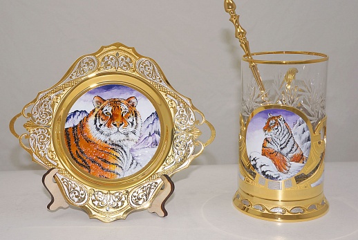 Чайный набор "Тигр"