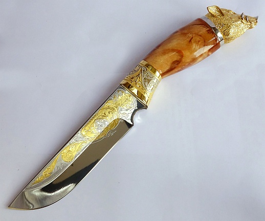 Нож "Охота на кабана"